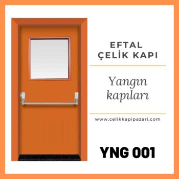 YNG 001 Turuncu Yangın Kapısı