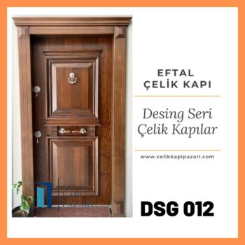 DSG 012 Doğal Kaplama çelik Kapı