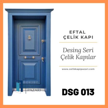 DSG 013 Mavi Çelik Kapı