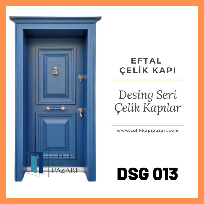 mavi celik kapı