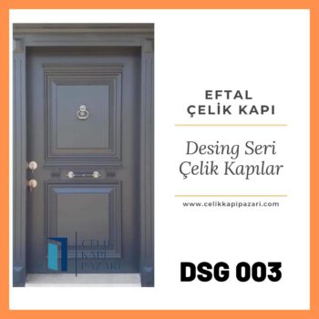 DSG 003 Antrasit Gri çelik Kapı