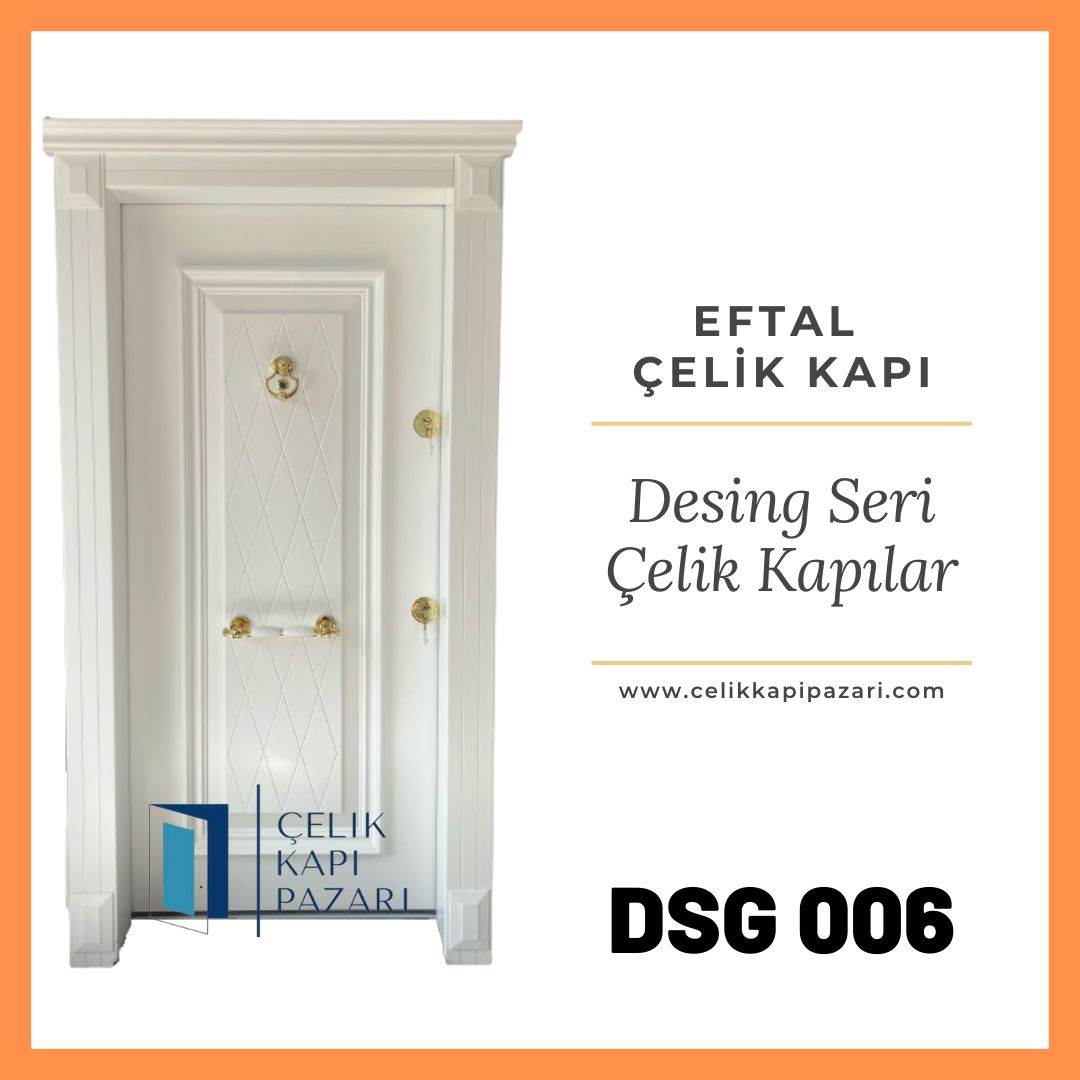 beyaz lake celik kapı