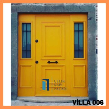 VİLLA 006 Sarı Villa Kapısı