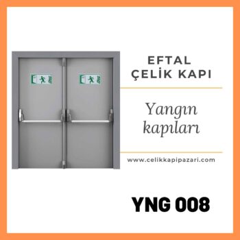 YNG 008 Çift Kanat Yangın Kapısı