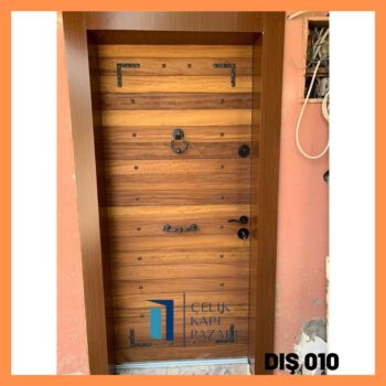 DIS 010 Antik Çelik Kapı