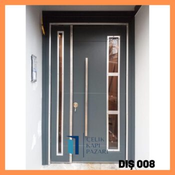 DIS 008 Antrasit Kompozit Apartman Kapısı