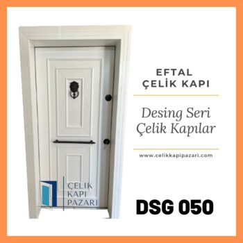 DSG 050 Beyaz Lake çelik Kapı