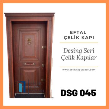 DSG 045 Doğal Kaplama çelik Kapı