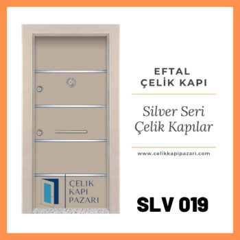 SLV 019 Krem çelik Kapı