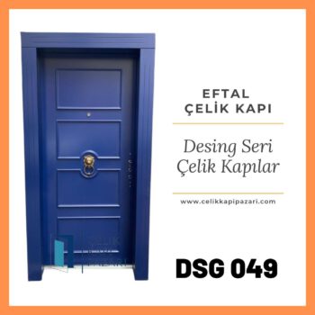 DSG 049 Lacivert çelik Kapı