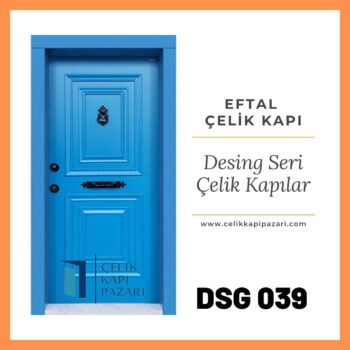 DSG 039 Mavi çelik Kapı