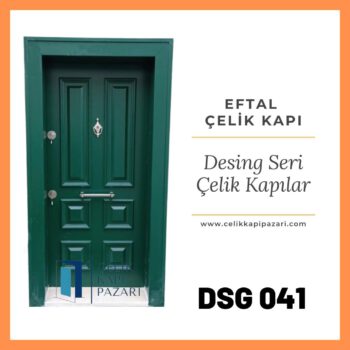 DSG 041 Yeşil çelik Kapı